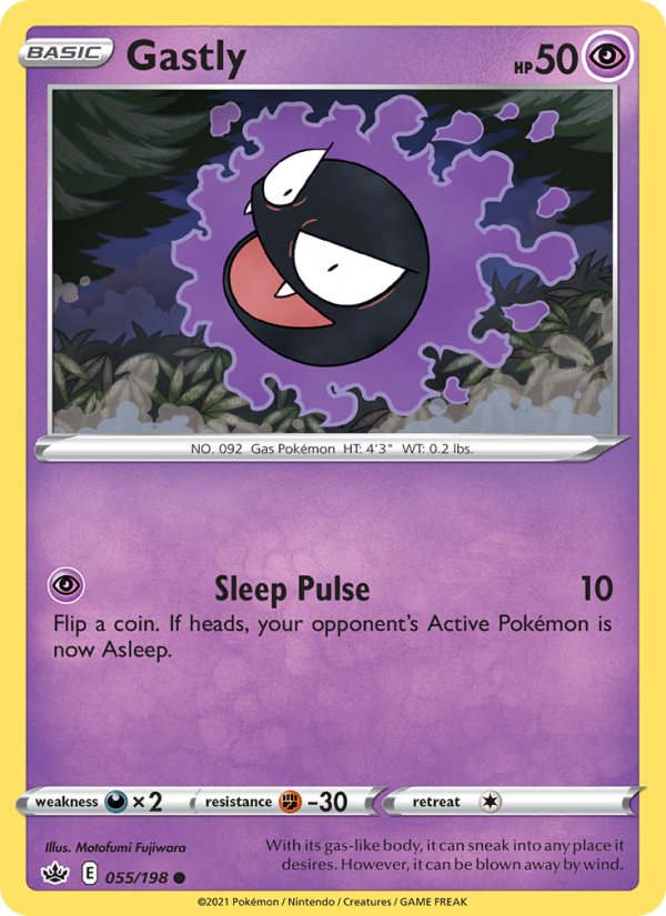 Gastly - Pokémon TCG Card