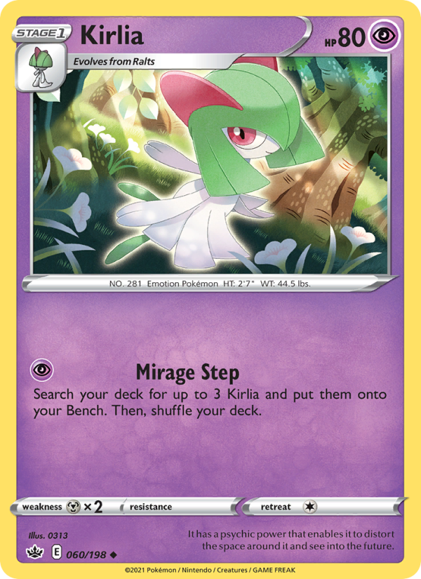 Kirlia - Pokémon TCG Card
