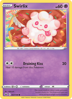 Swirlix - pokemon TCG Card