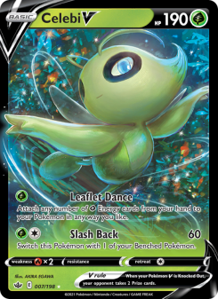 Celebi V - pokemon TCG Card