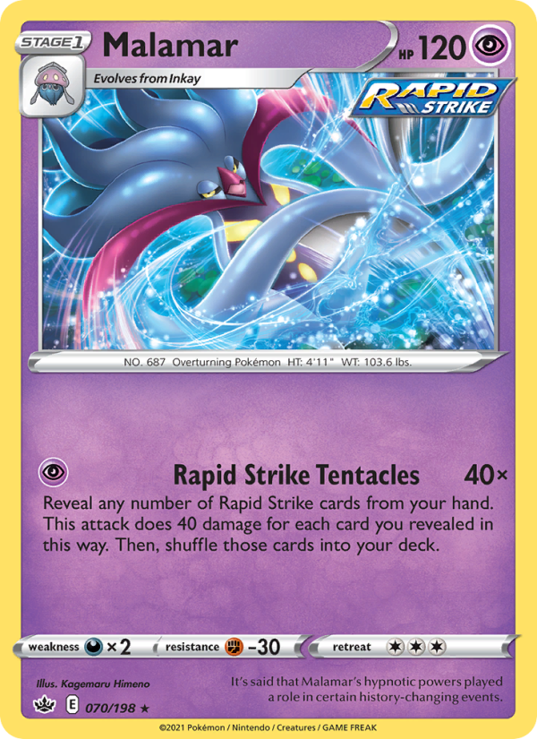 Malamar - Pokémon TCG Card