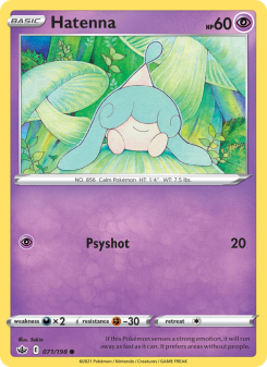 Hatenna - pokemon TCG Card