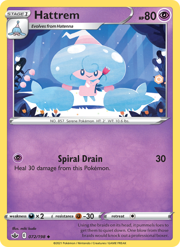 Hattrem - Pokémon TCG Card