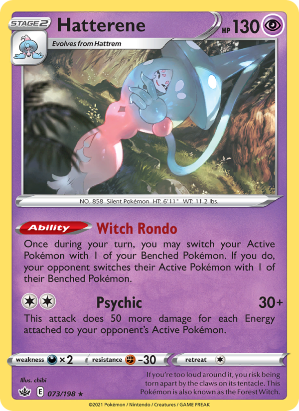Hatterene - Pokémon TCG Card