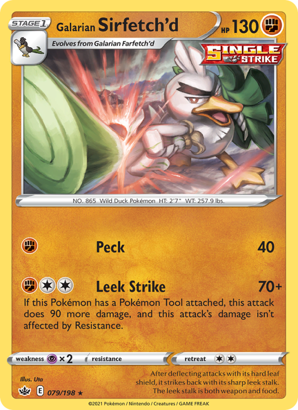 Galarian Sirfetch'd - Pokémon TCG Card