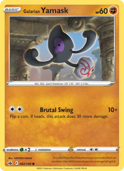 Galarian Yamask - pokemon TCG Card