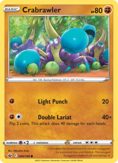 Crabrawler - pokemon TCG Card