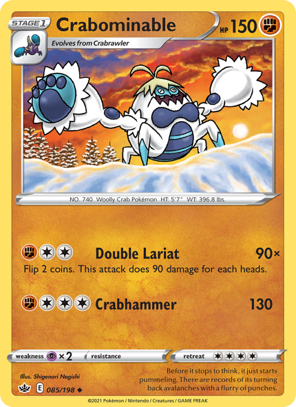 Crabominable - Pokémon TCG Card