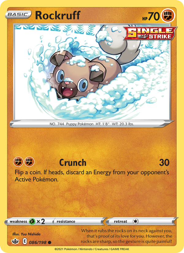 Rockruff - Pokémon TCG Card