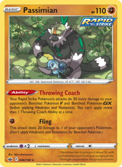 Passimian - pokemon TCG Card
