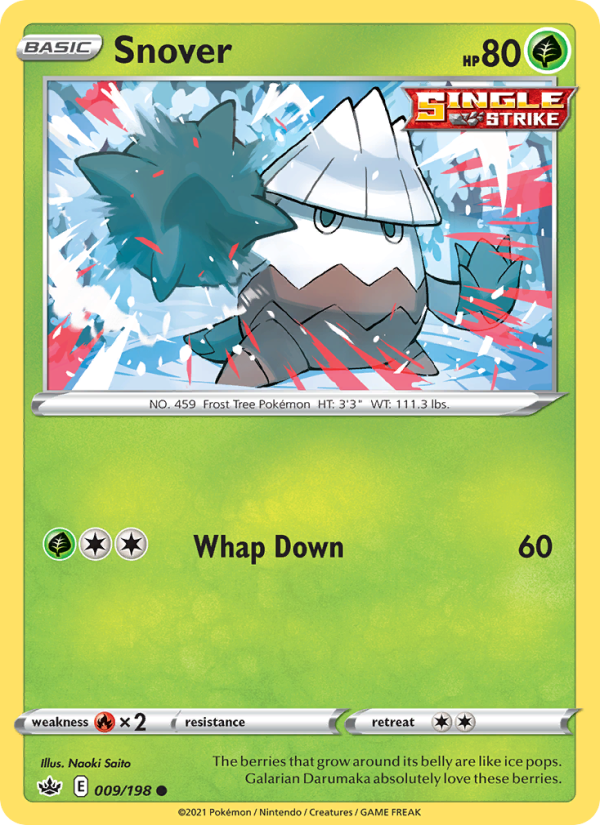 Snover - Pokémon TCG Card