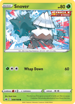 Snover - pokemon TCG Card