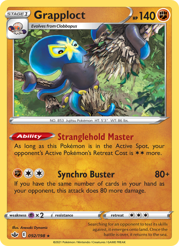 Grapploct - Pokémon TCG Card