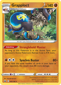 Grapploct - pokemon TCG Card