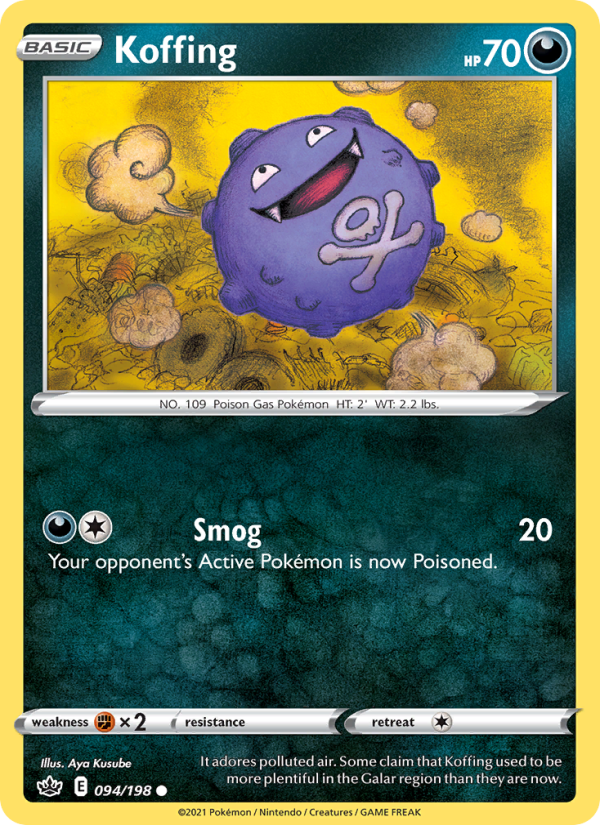 Koffing - Pokémon TCG Card