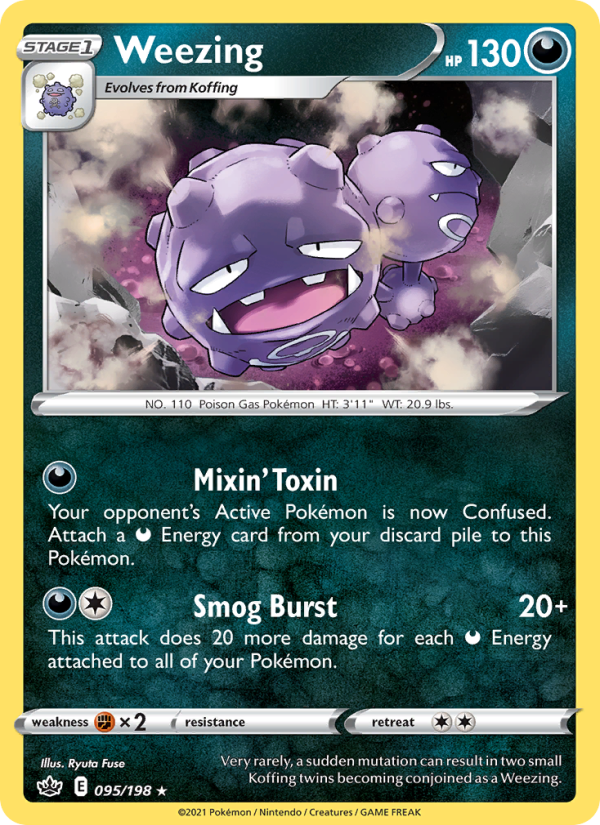 Weezing - Pokémon TCG Card