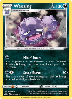Weezing - pokemon TCG Card