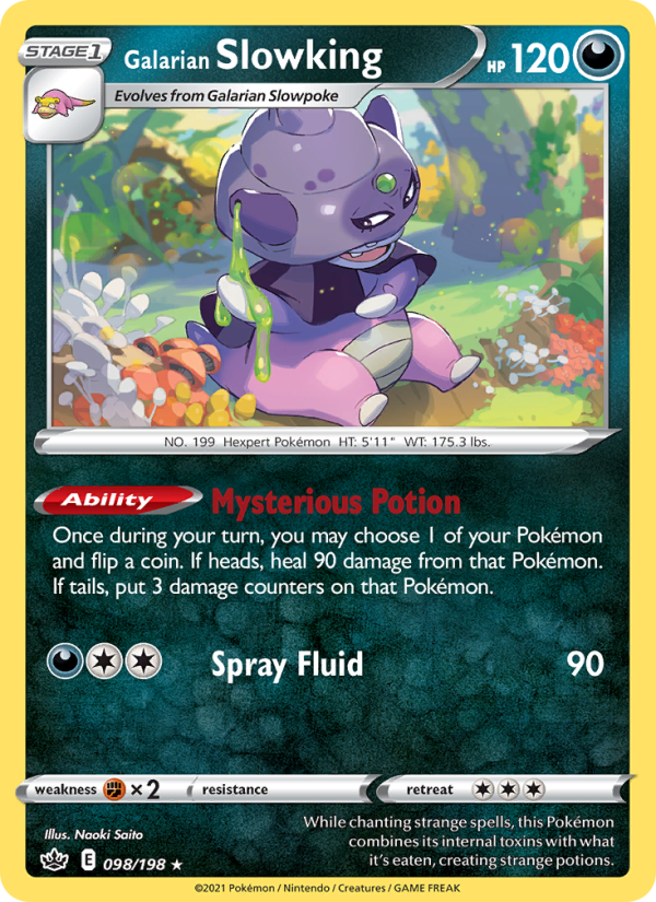 Galarian Slowking - Pokémon TCG Card