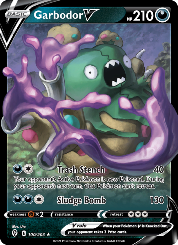 Garbodor V - Pokémon TCG Card
