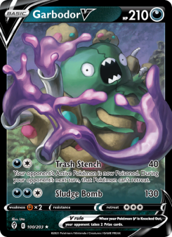 Garbodor V - pokemon TCG Card