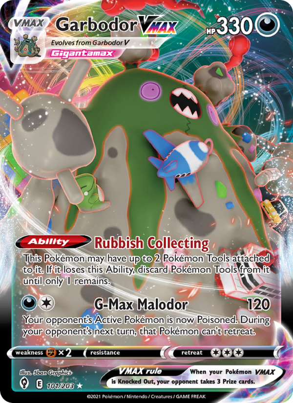 Garbodor VMAX - Pokémon TCG Card