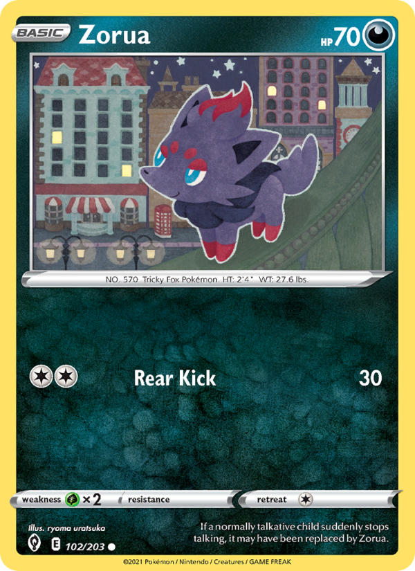 Zorua - Pokémon TCG Card