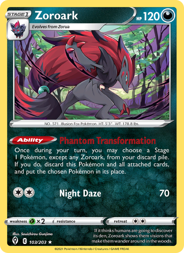 Zoroark - Pokémon TCG Card