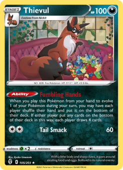 Thievul - pokemon TCG Card