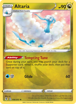 Altaria - pokemon TCG Card