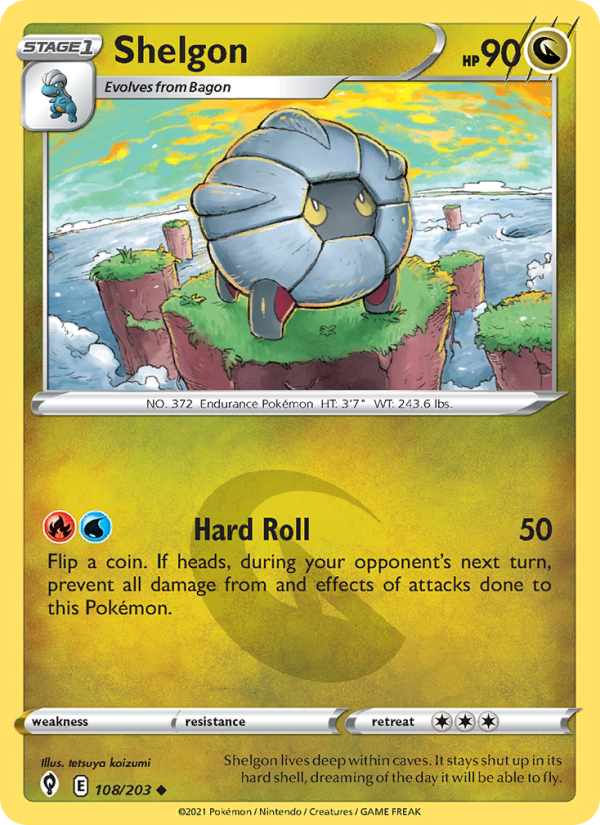 Shelgon - Pokémon TCG Card