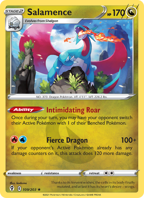 Salamence - Pokémon TCG Card