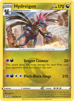 Hydreigon - pokemon TCG Card