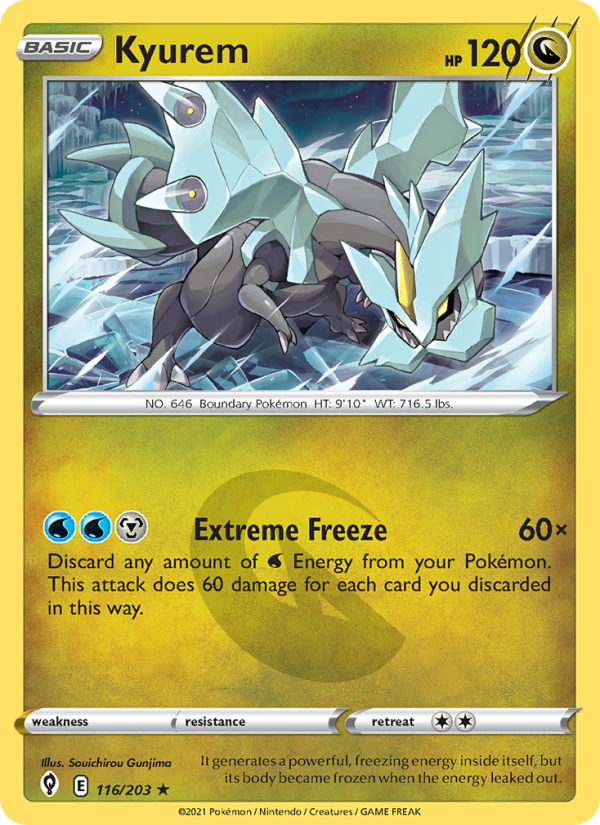 Kyurem - Pokémon TCG Card