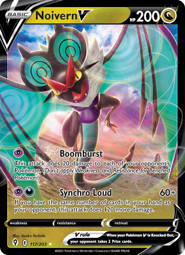 Noivern V - Pokémon TCG Card