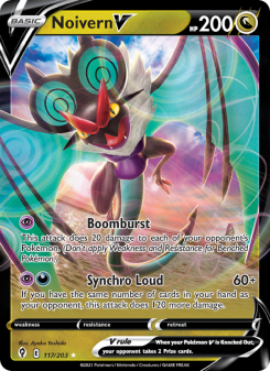 Noivern V - pokemon TCG Card