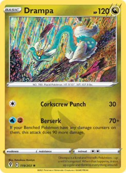 Drampa - pokemon TCG Card
