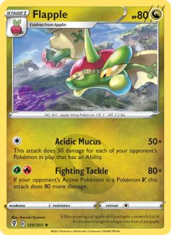 Flapple - pokemon TCG Card