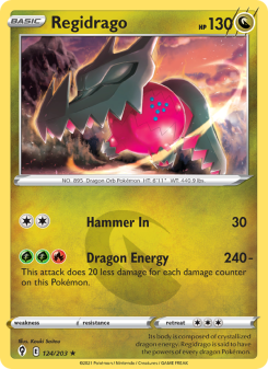 Regidrago - pokemon TCG Card