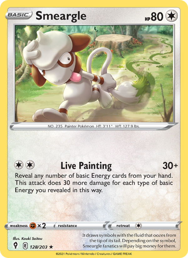 Smeargle - Pokémon TCG Card
