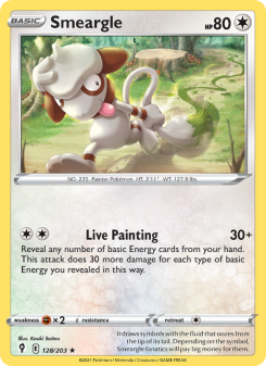 Smeargle - pokemon TCG Card