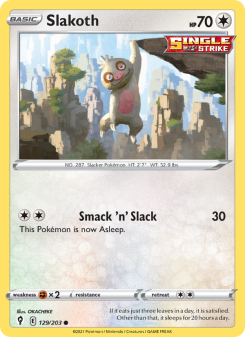 Slakoth - pokemon TCG Card