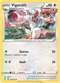 Vigoroth - pokemon TCG Card