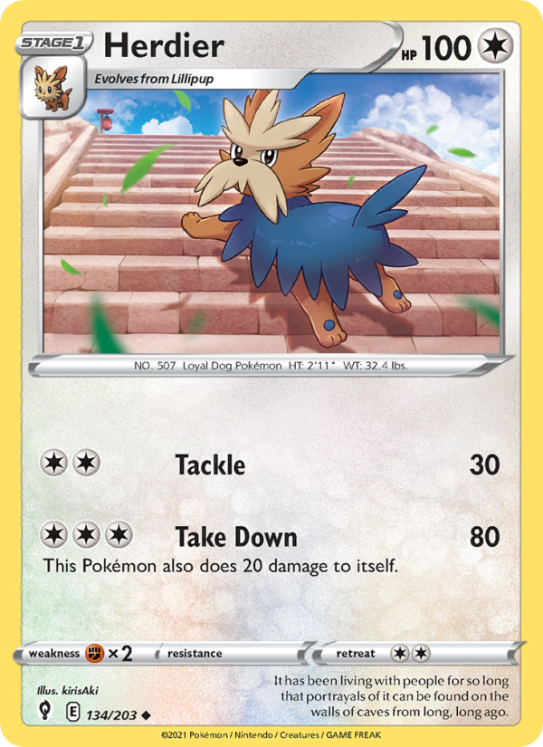 Herdier - Pokémon TCG Card