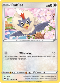 Rufflet - pokemon TCG Card