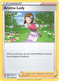 Aroma Lady - pokemon TCG Card