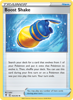 Boost Shake - pokemon TCG Card
