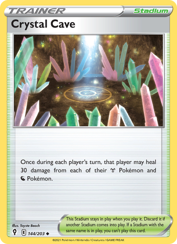 Crystal Cave - Pokémon TCG Card