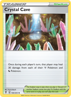 Crystal Cave - pokemon TCG Card