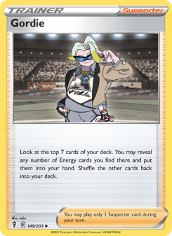 Gordie - pokemon TCG Card
