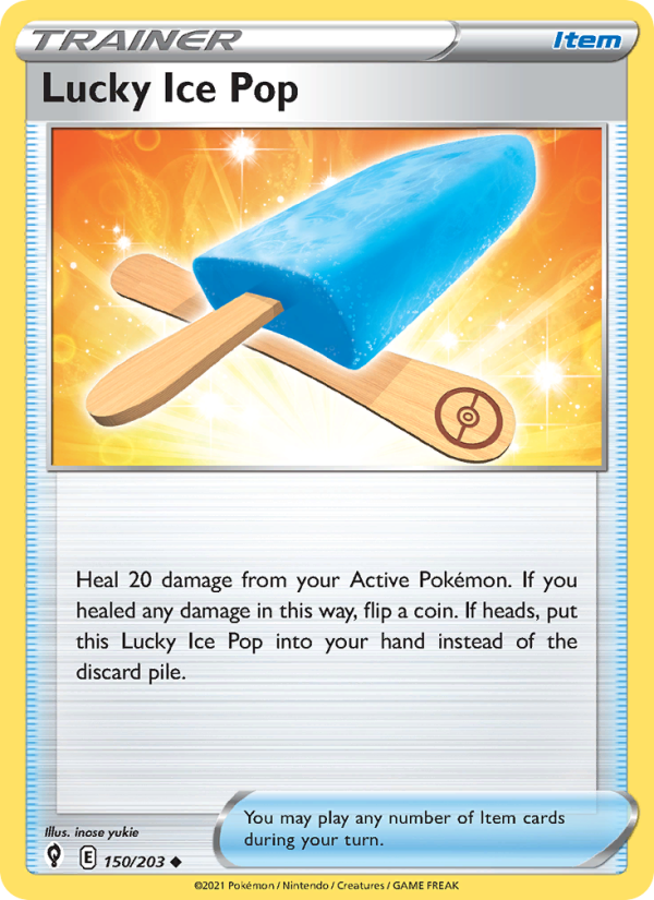 Lucky Ice Pop - Pokémon TCG Card